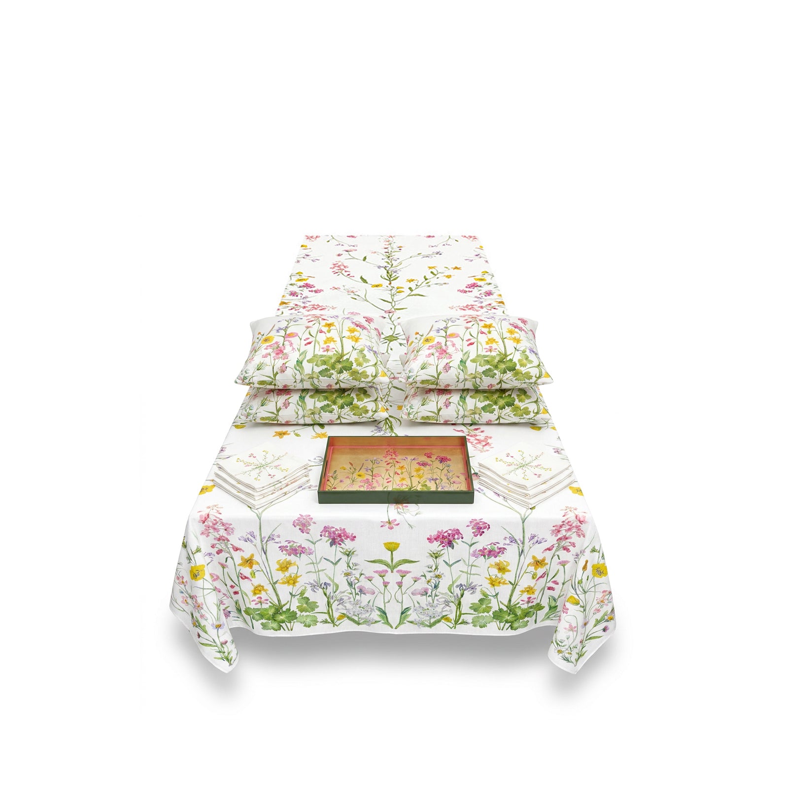 'Our June' Tablescape Bundle - Table for 6 (250cm tablecloth)
