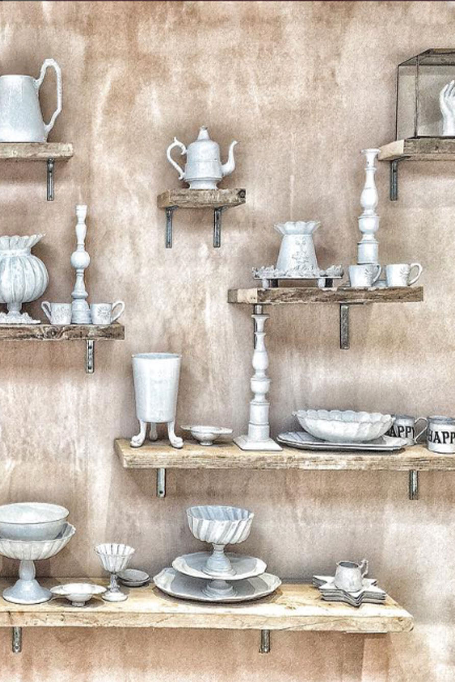 Marguerite Fruit Bowl by Astier de Villatte, 24cm