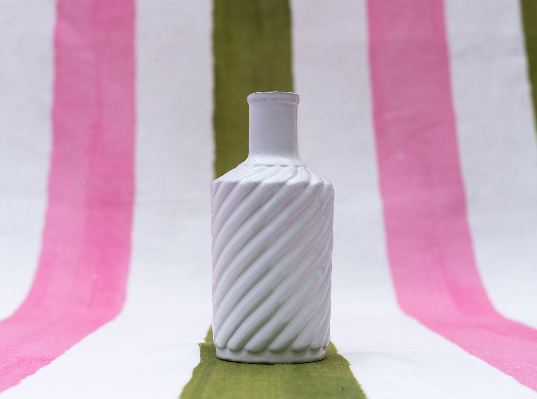 Peggy Ceramic Bottle Vase by Astier de Villatte, 15cm