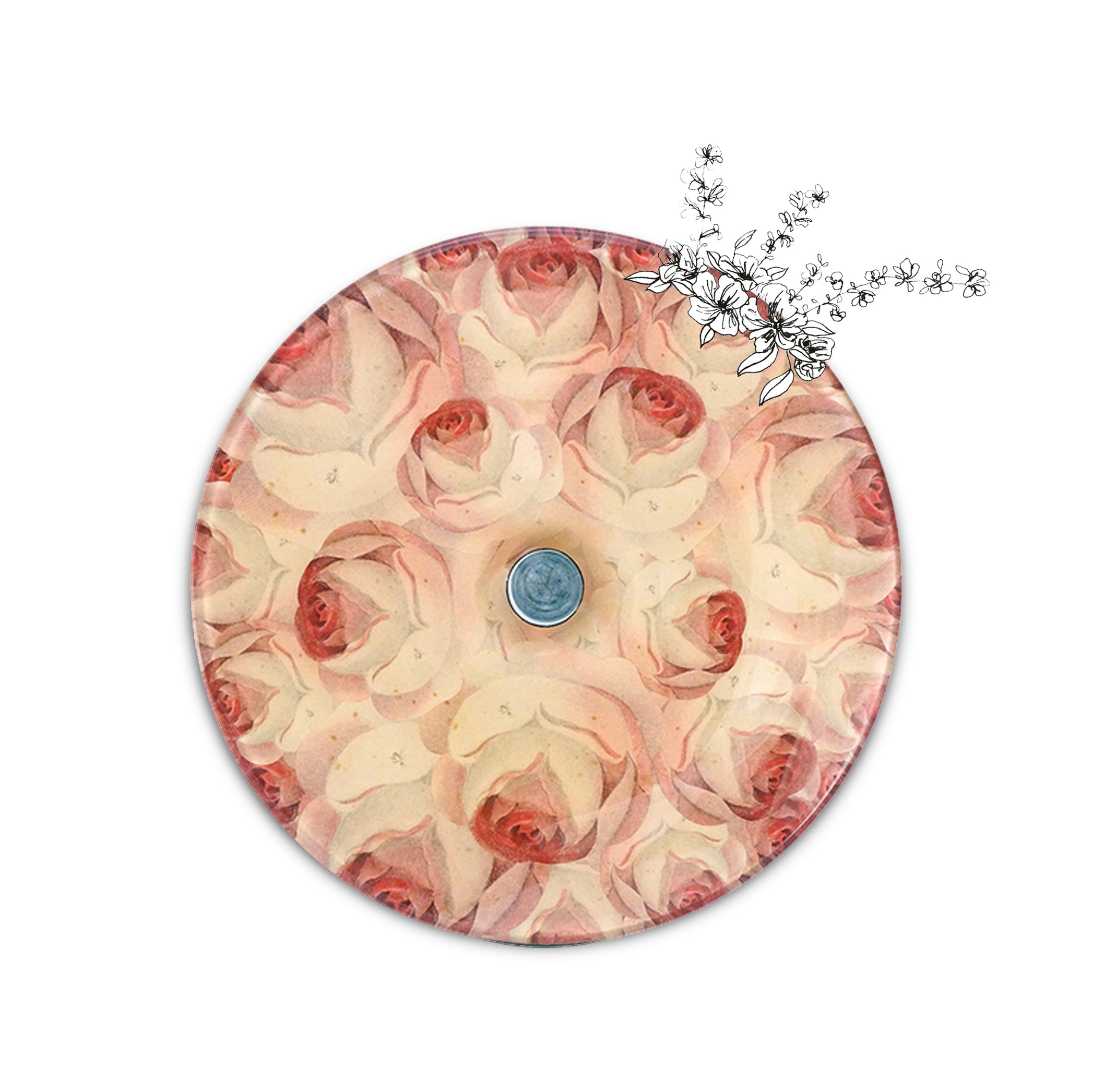 John Derian 'Roses' Stacking Cake Stand, 30cm