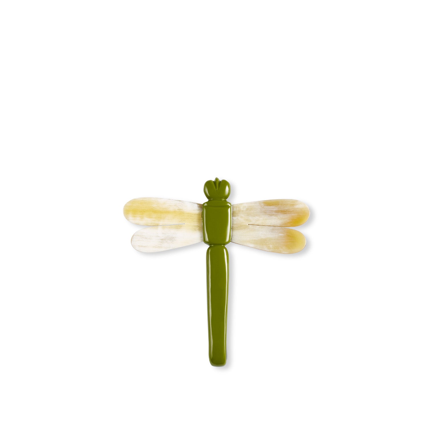 S&B Dragonfly Green Napkin Clip