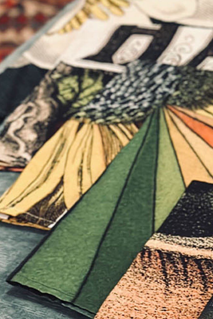 Set of 6 S&B x John Derian Mix Linen Napkins, 50x50cm