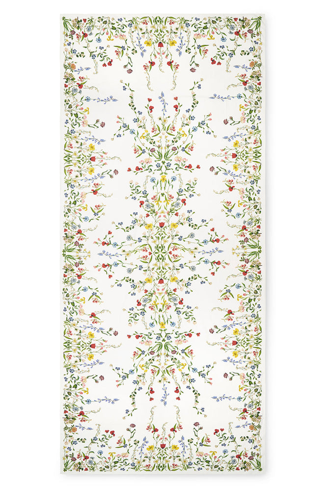 S&B x John Derian 'Botanical Wildflower' Linen Tablecloth