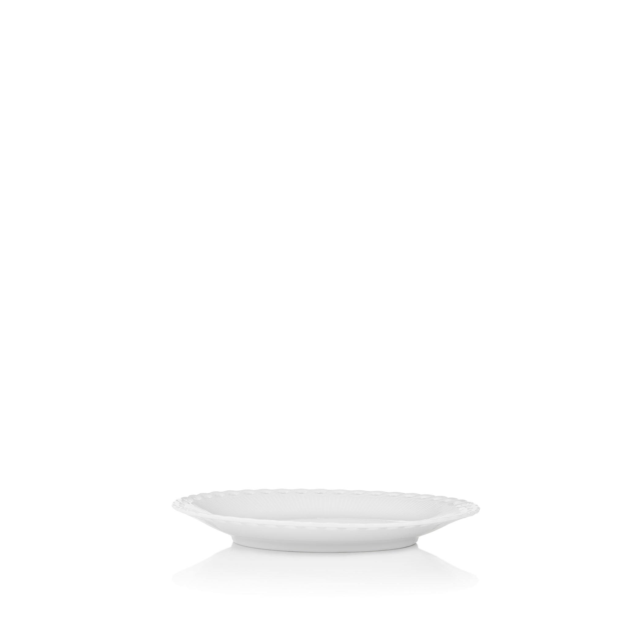 Seraphine Openwork Rim Fine Porcelain Side/Dessert Plate, 20cm