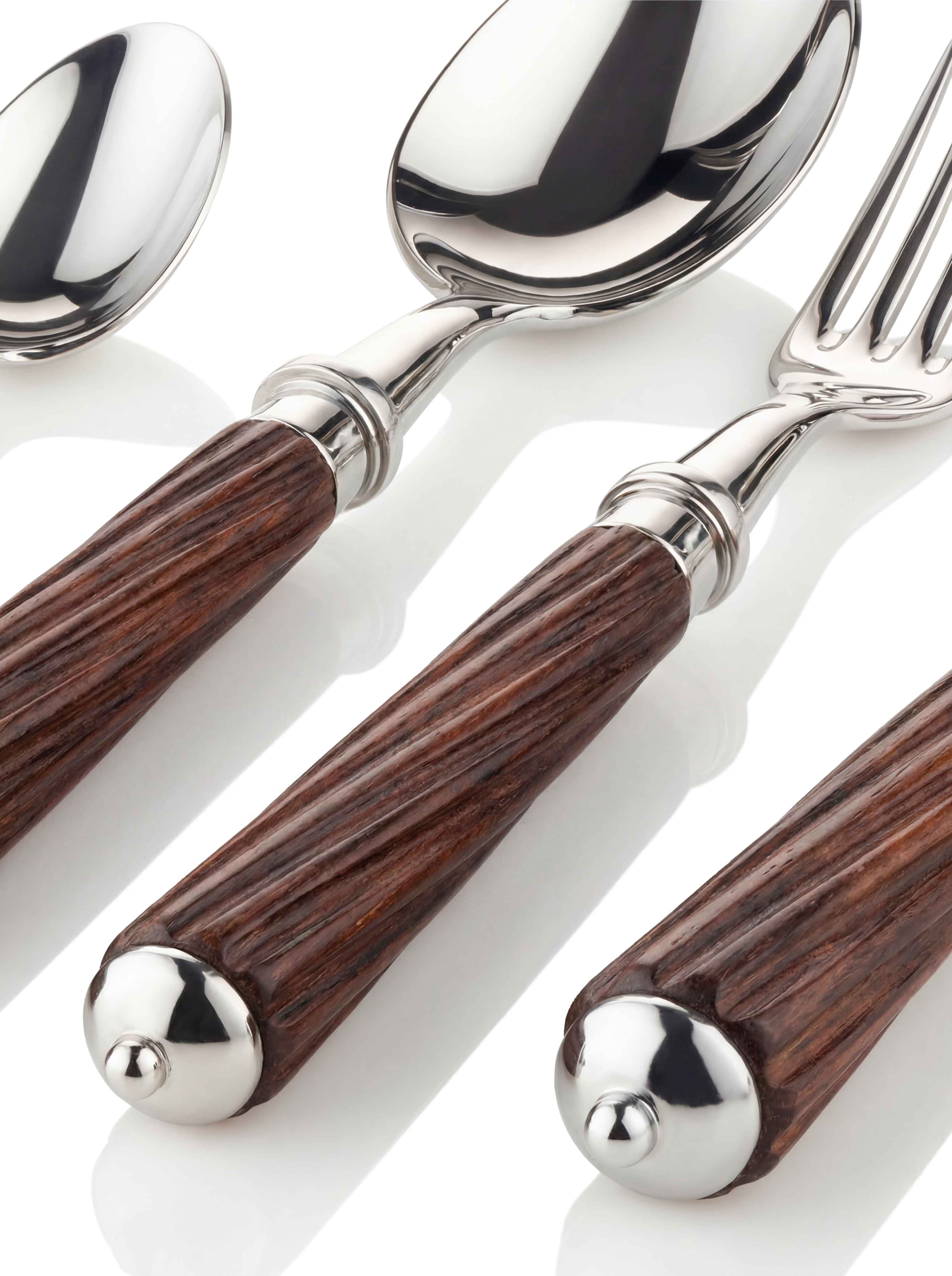 Montana Rosewood & Stainless Steel 7 Piece Cutlery Set