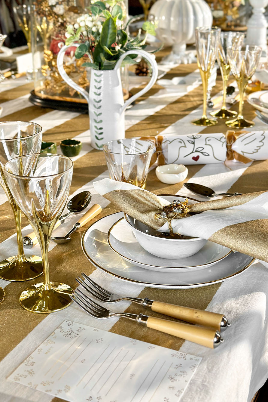 Silver Plated Heart Placecard Holders, Set of 6