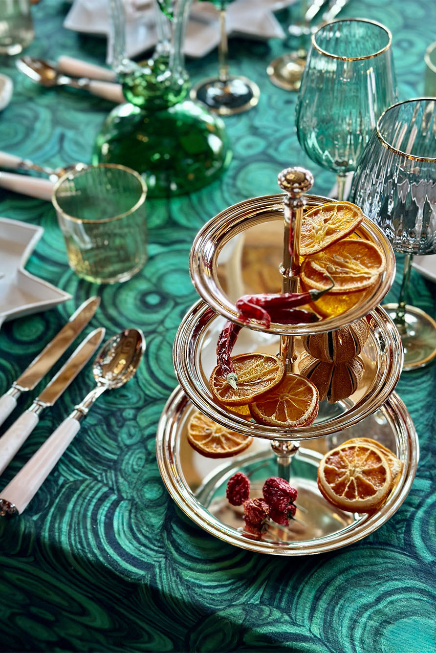 Silver Plated Three Tier Cake Stand, 30cm