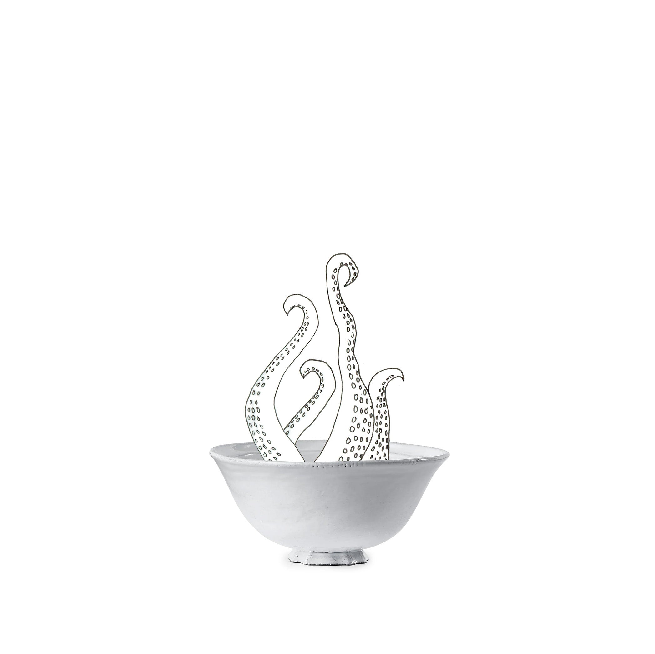 Simple Small Soup Bowl by Astier de Villatte, 14cm
