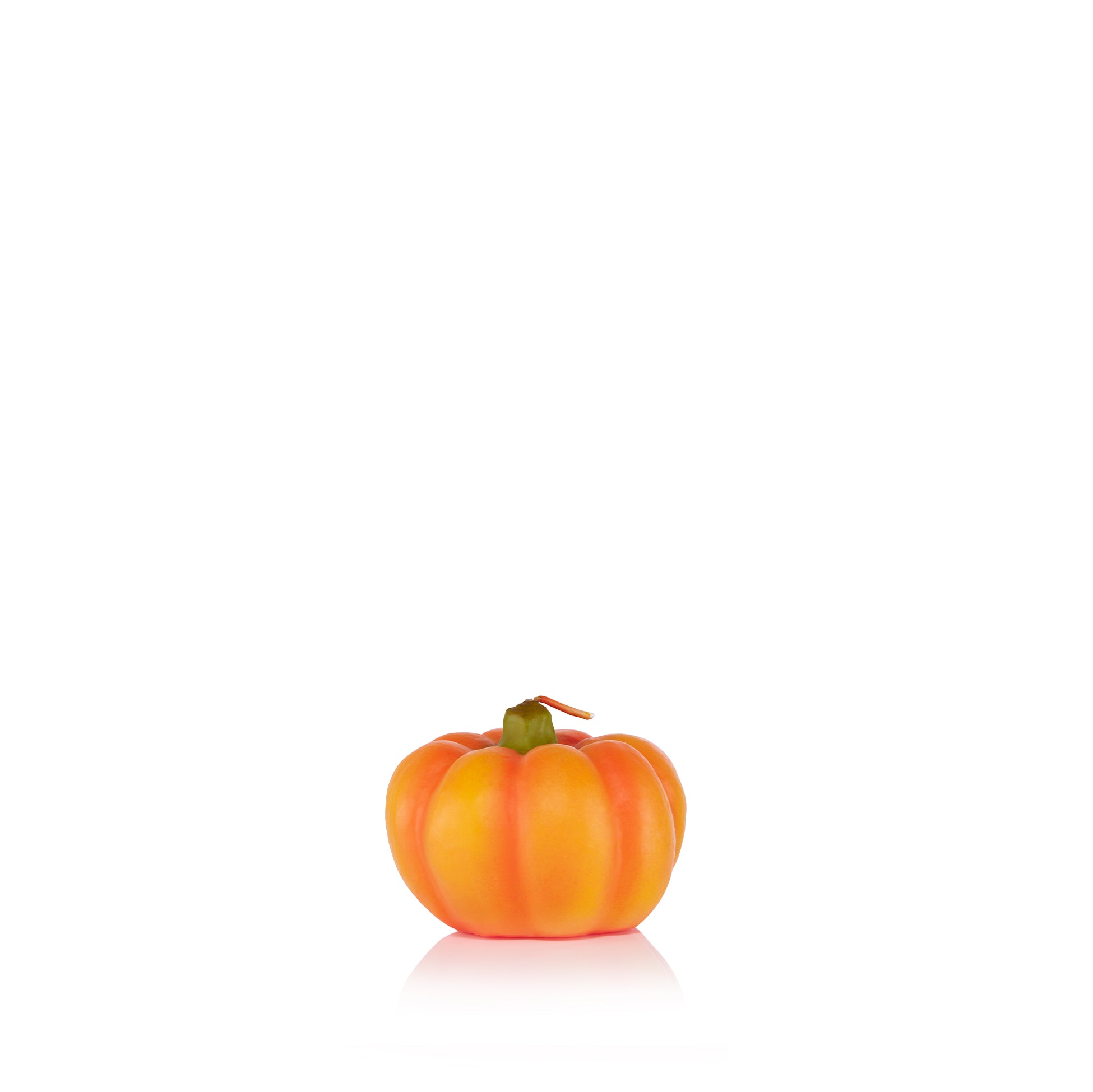 Small Pumpkin Decorative Candle, 10cm