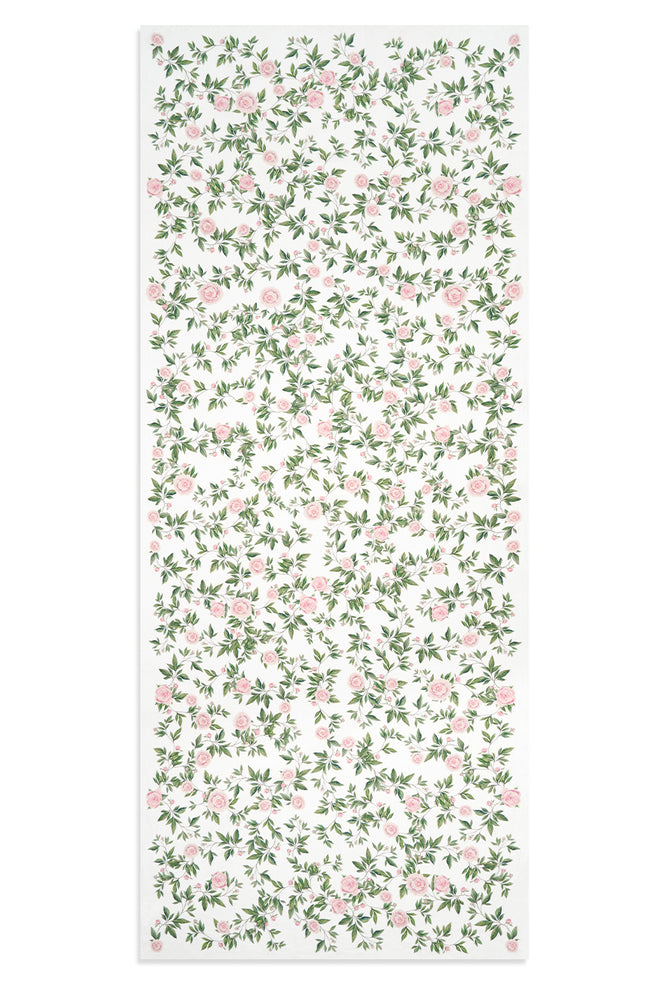 'Trailing Peony' Linen Tablecloth