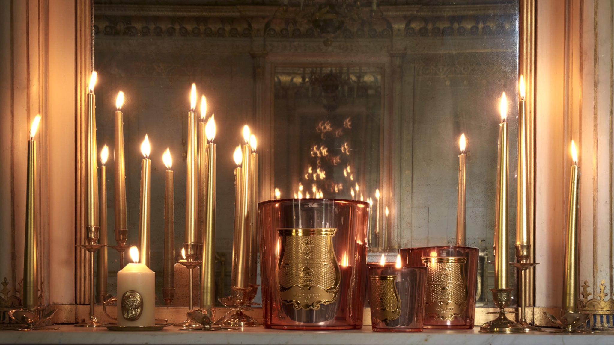 'Nazareth' Orange & Spices Scented Candle, 'Nuit des Glaces' Special Edition by Trudon, 270g (Copper)