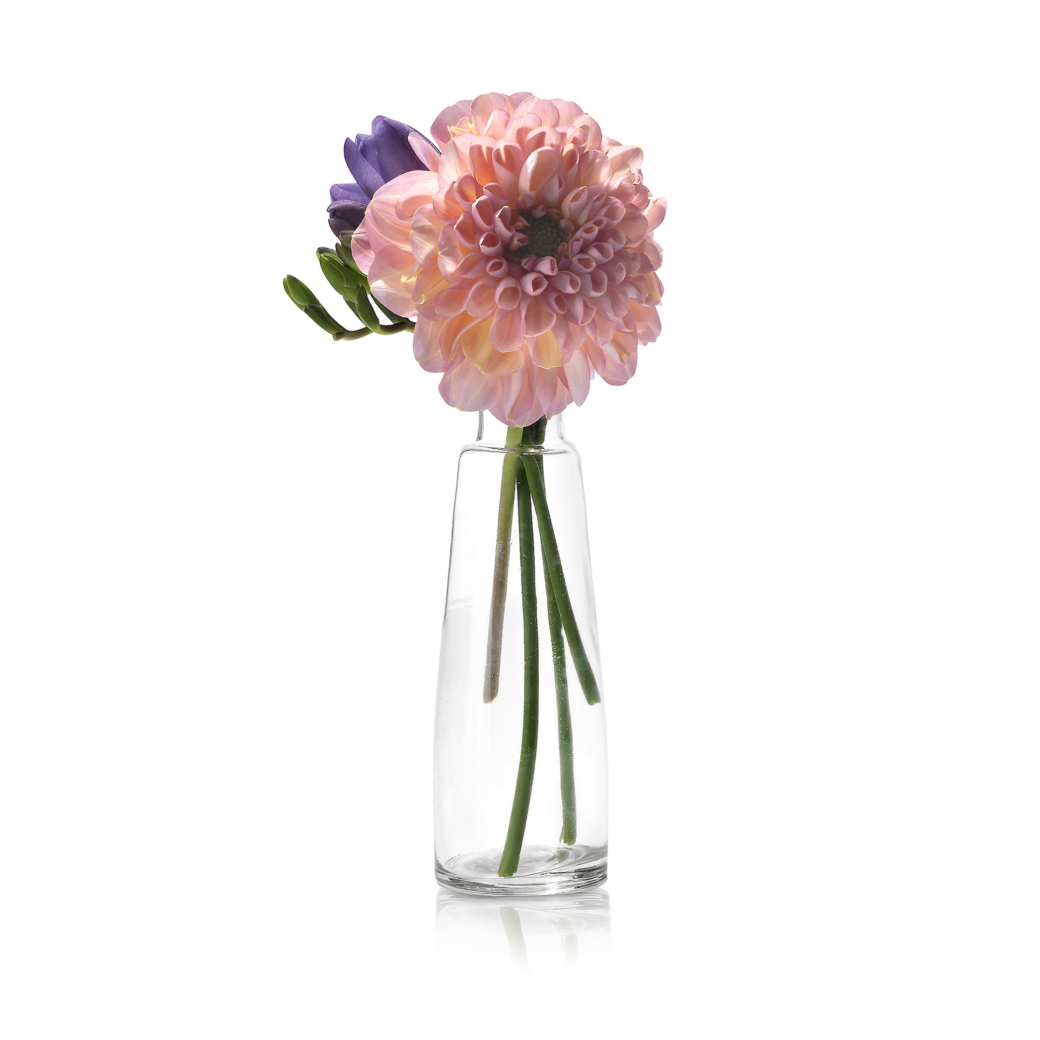 Amy Clear Bud Vase, 14cm