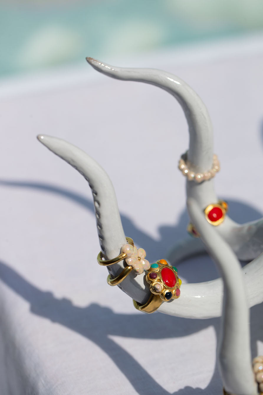 Serena Carone Octopus Ring Holder by Astier de Villatte