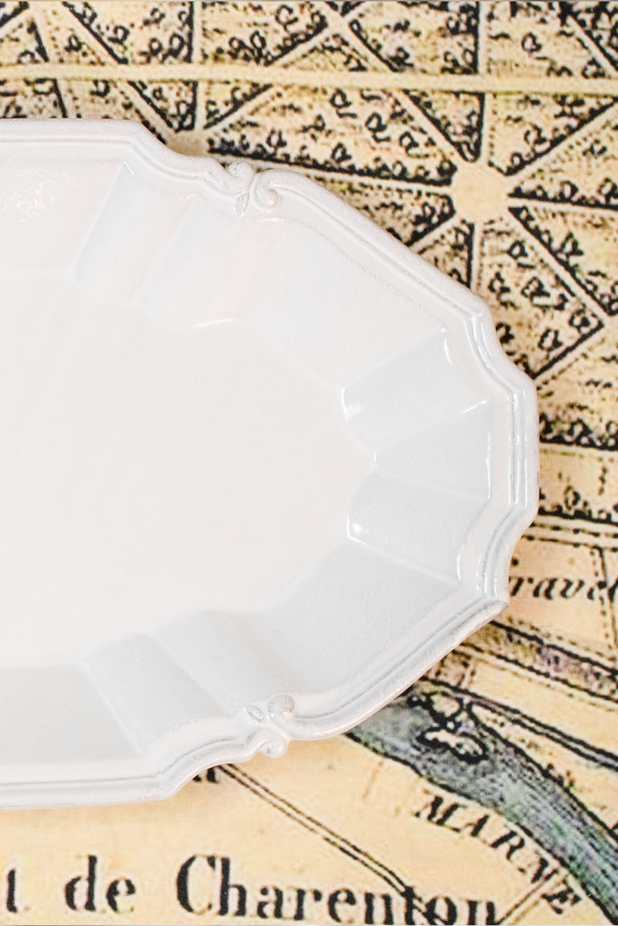 Régence Shark Platter by Astier de Villatte, 66cm