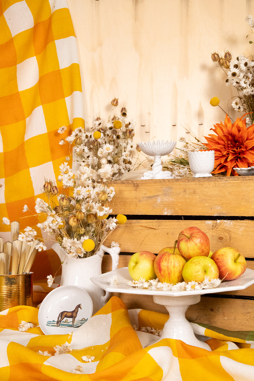 Ceramic Glouton Side Plate by Astier de Villatte, 27cm