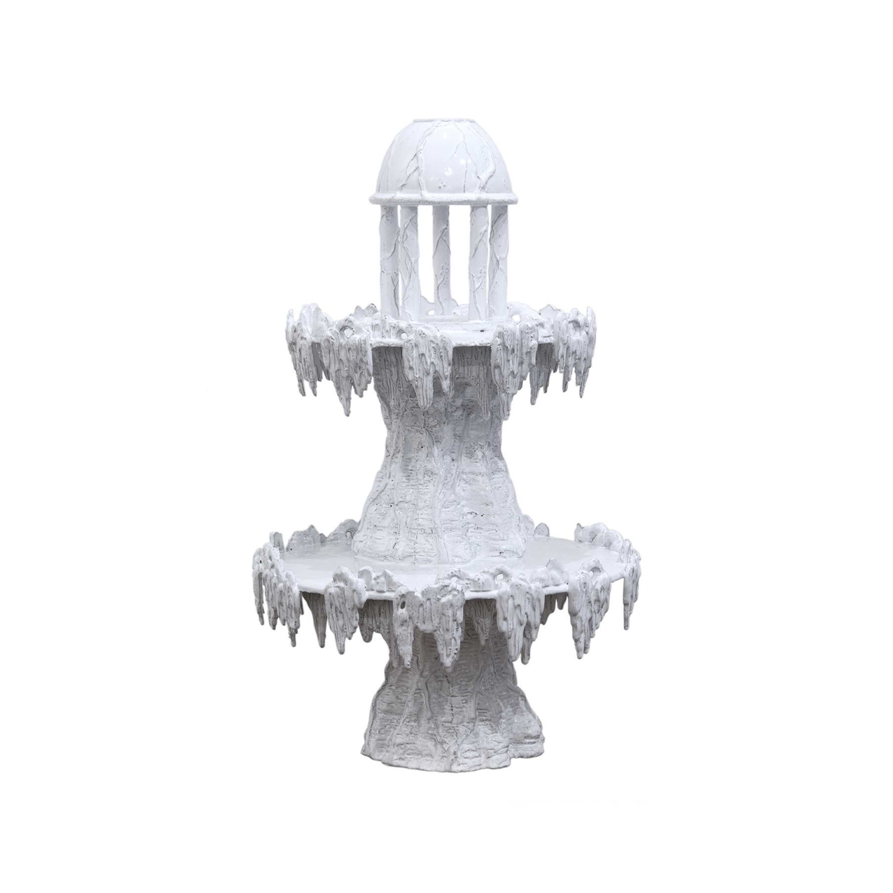 Mini Monde Fountain Double Cake Holder