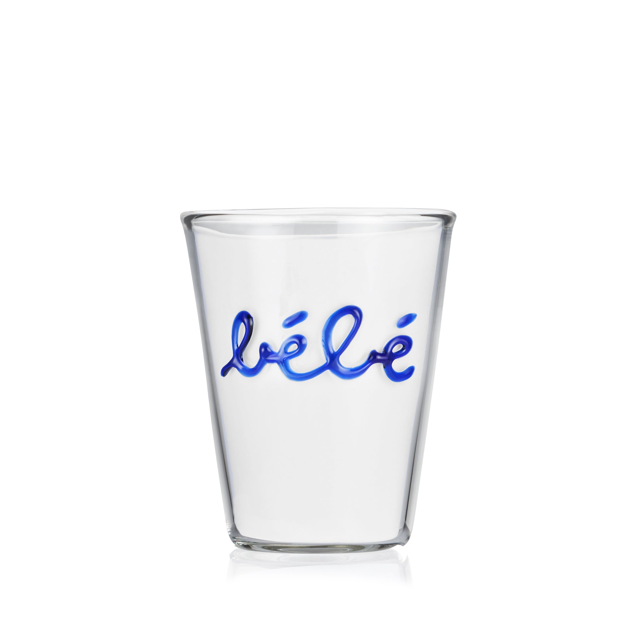 Handblown Glass "Bébé" (Baby) Tumbler in Blue