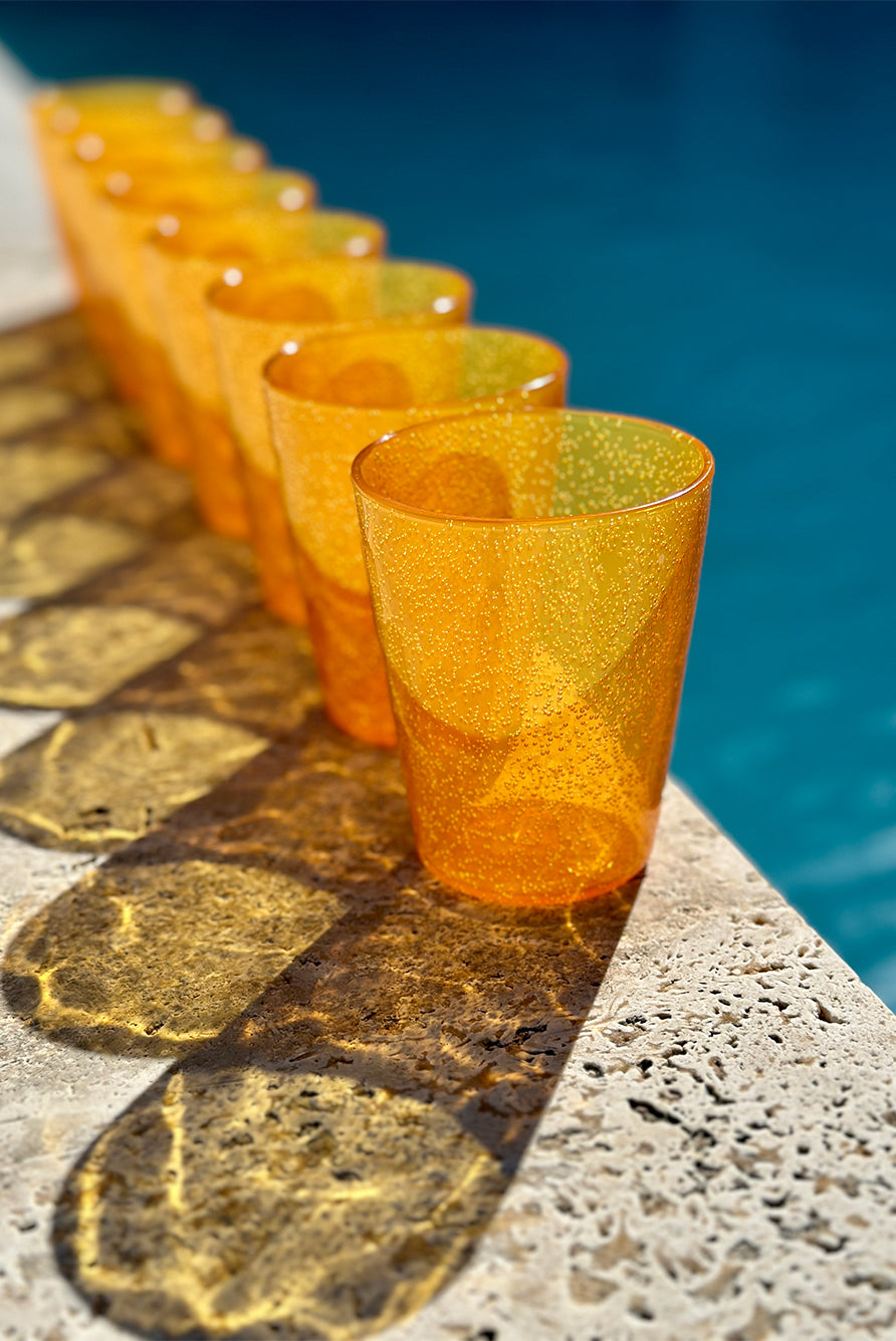 Recycled Plastic Bobby Tumbler in Mustard Yellow