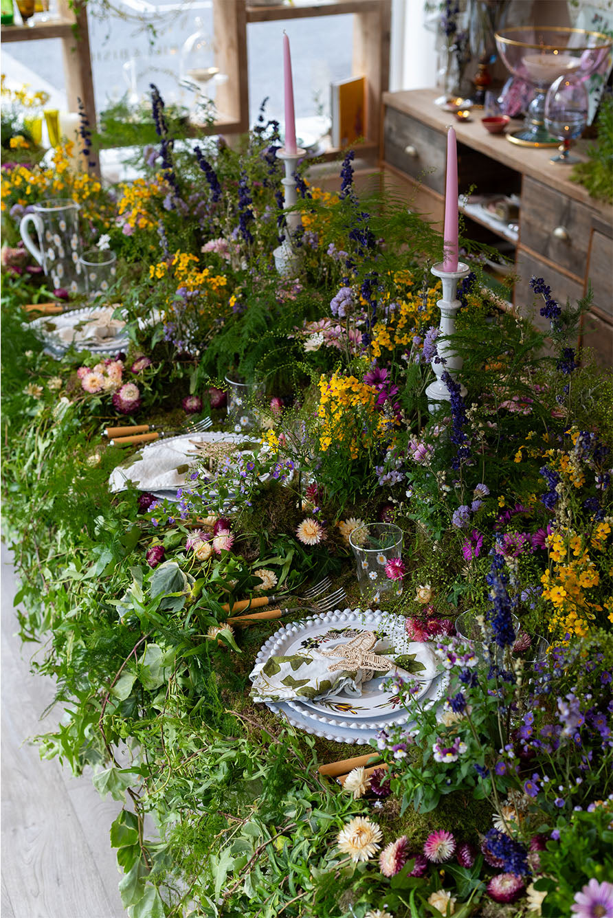 Handwoven Butterfly Napkin Ring in Natural