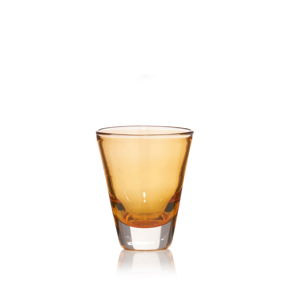Handblown Glass 'Clair' Tumbler in Mustard, 20cl