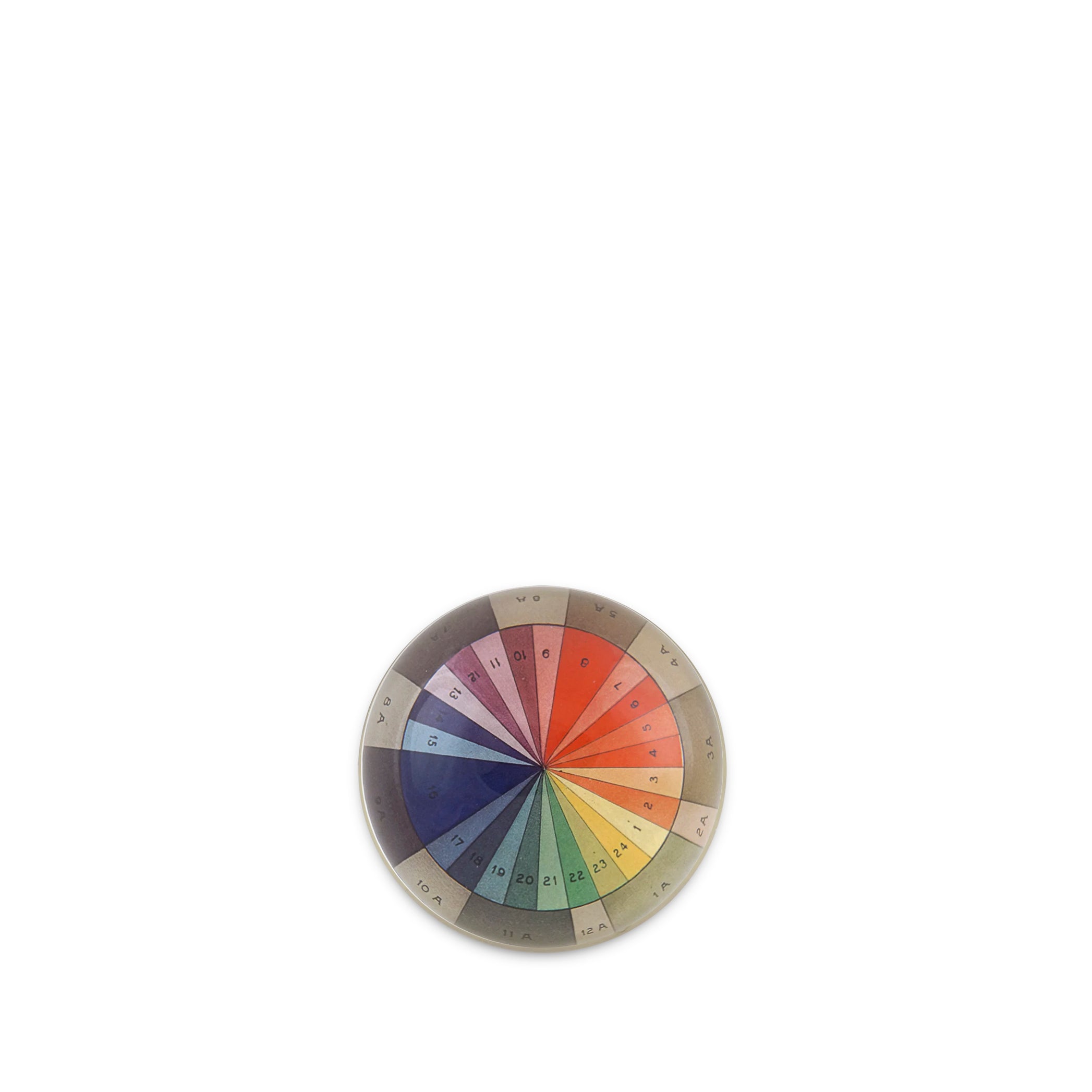 John Derian 'Colour Wheel' Paperweight, 9cm