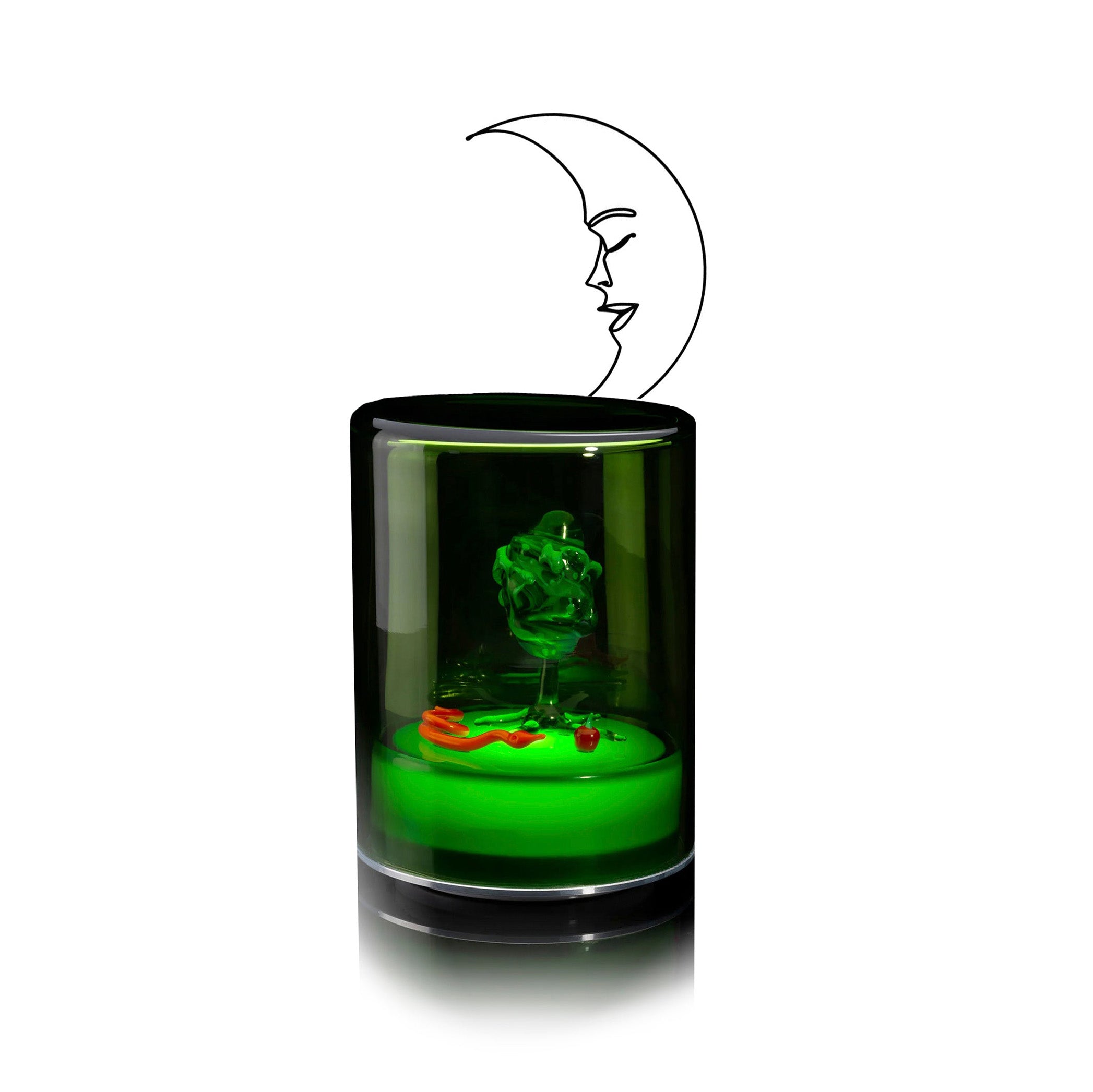 Green Wolf x Solange Azagury-Partridge Eden Murano Glass Wireless Rechargeable Table Lamp