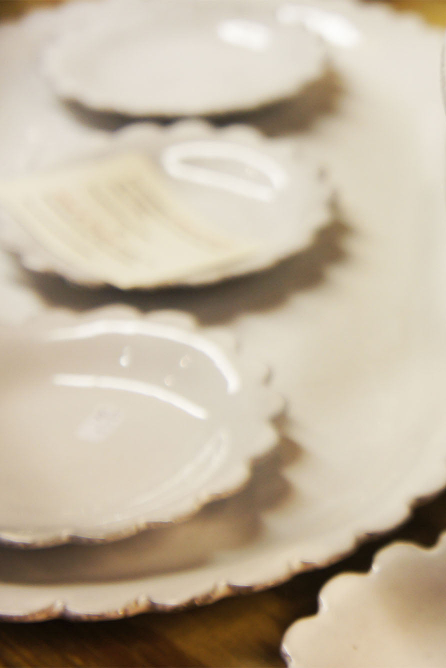 Daisy Platter by Astier de Villatte, 42cm