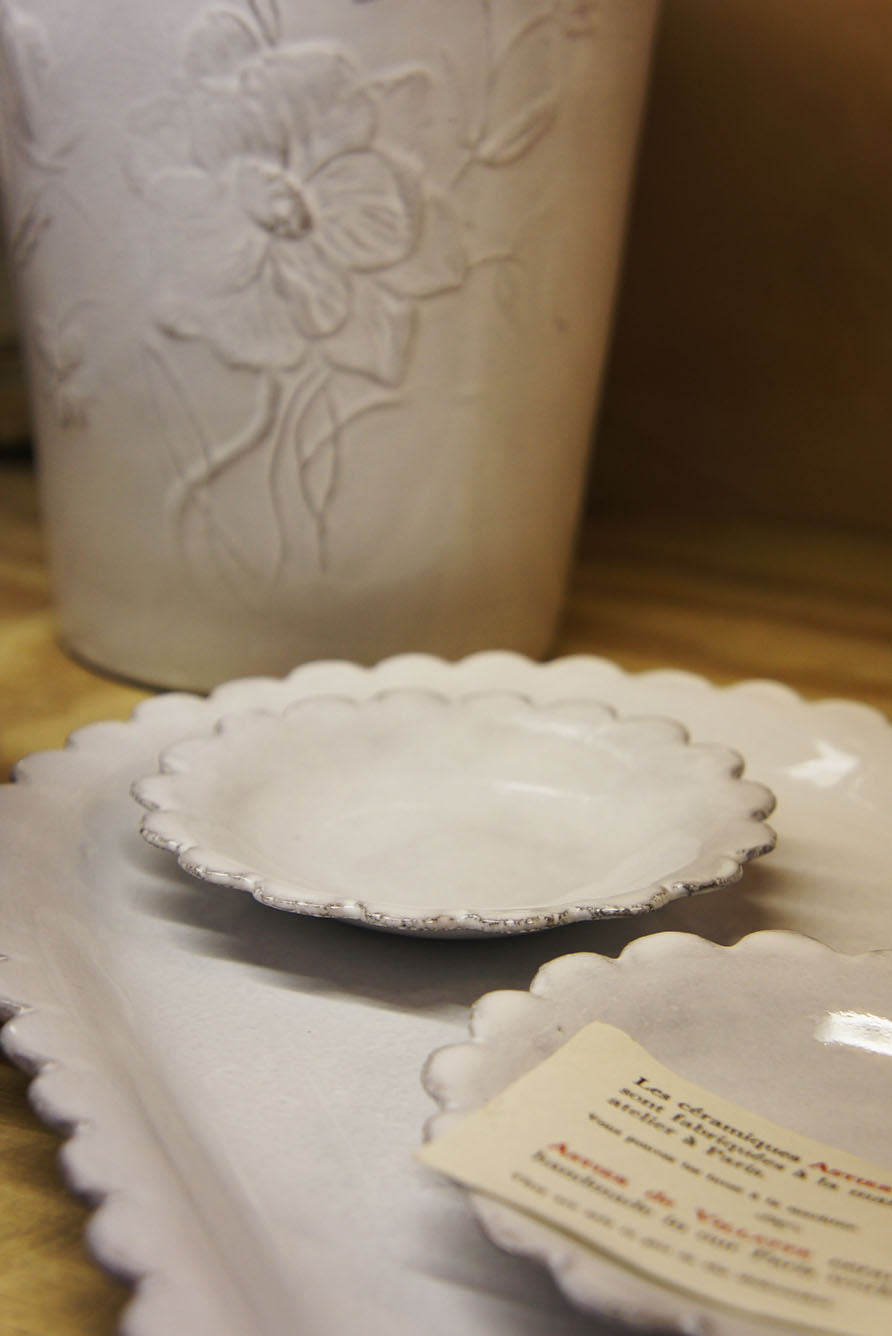 Daisy Platter by Astier de Villatte, 42cm