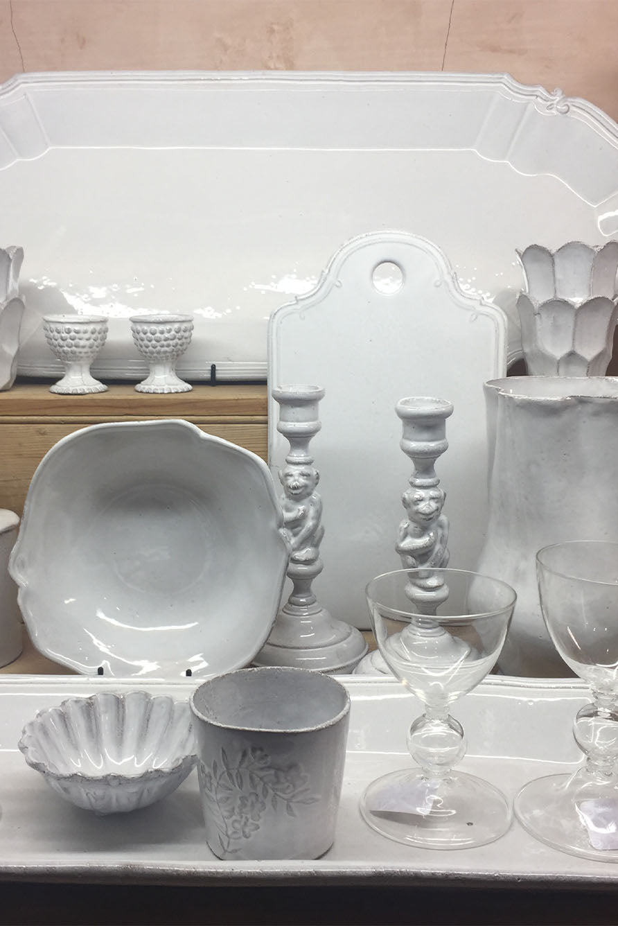 Deep Oval Platter by Astier de Villatte, 42cm