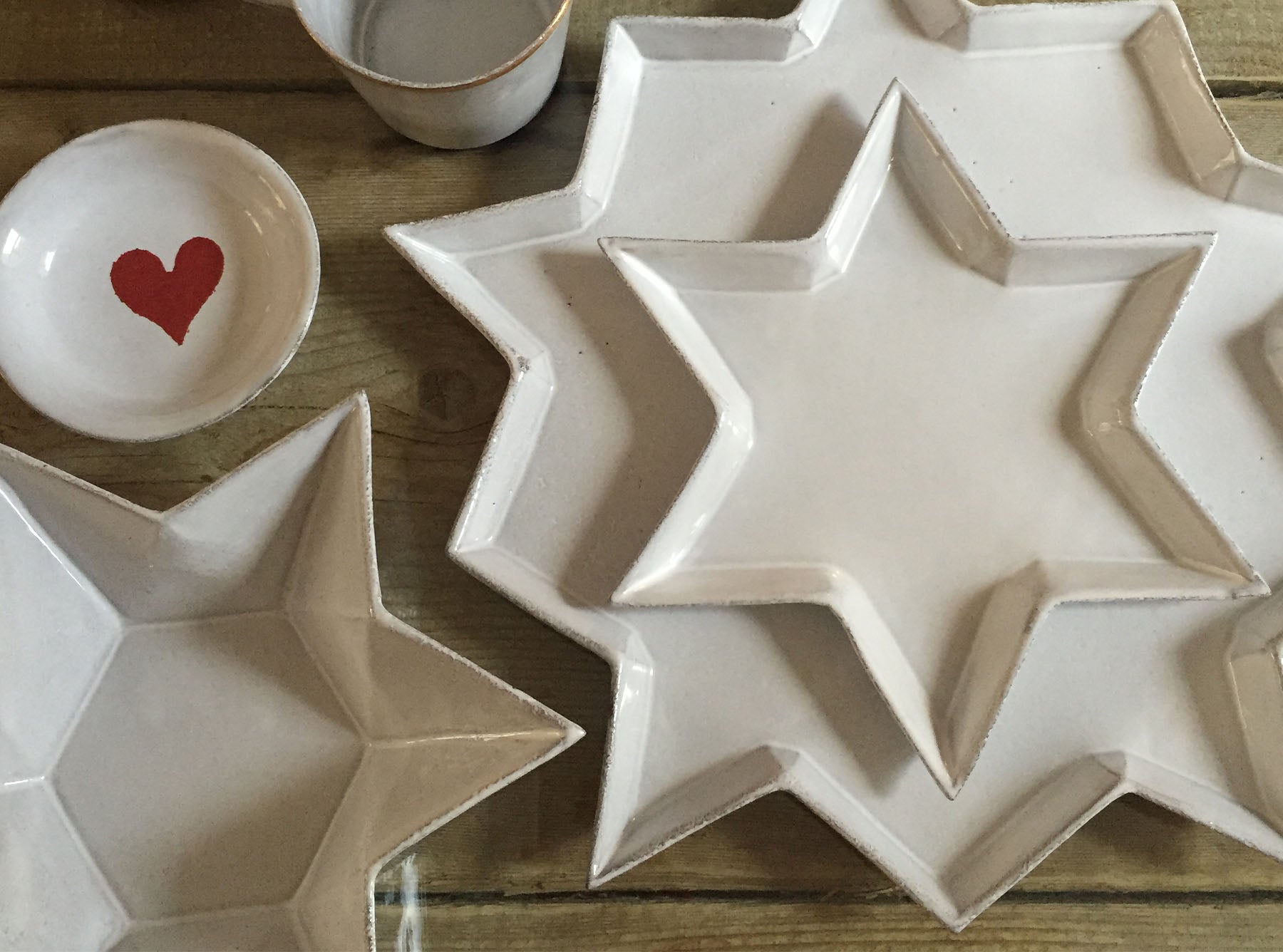 Etoile Fruit Stand by Astier de Villatte, 10cm