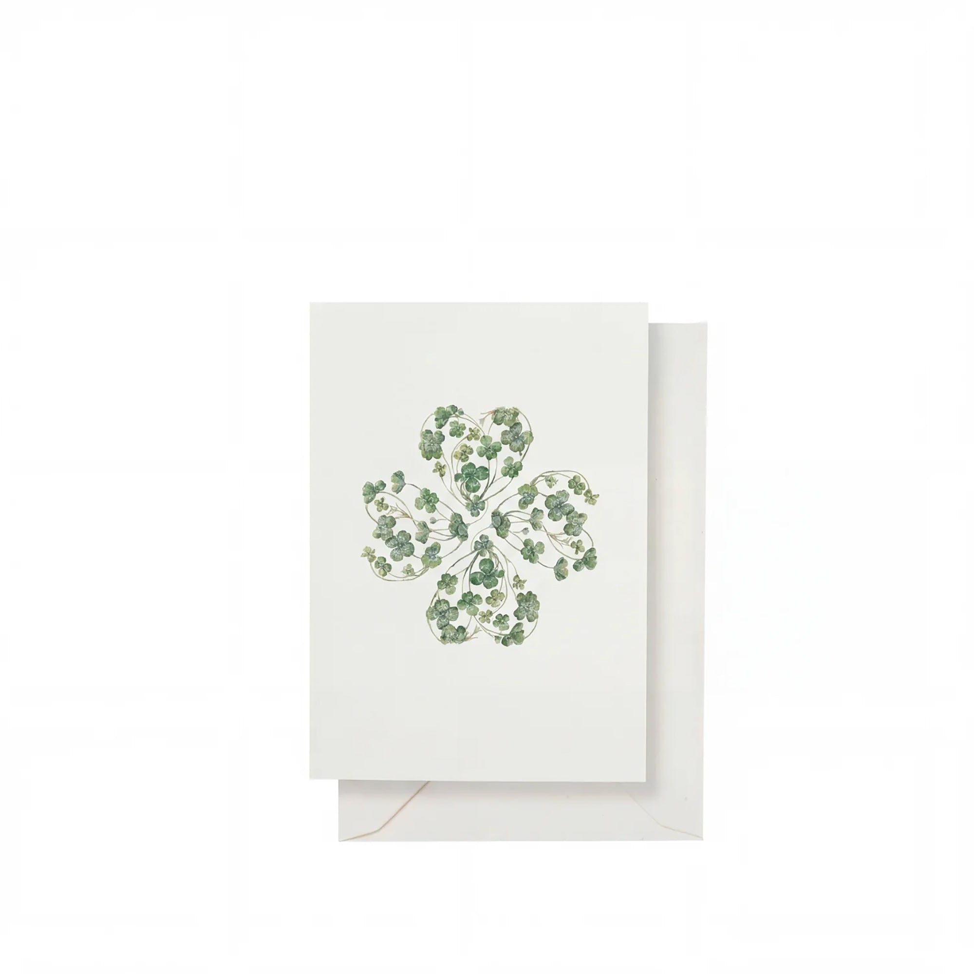 'Clover' Greeting Card, 15cm x 10cm (A6)