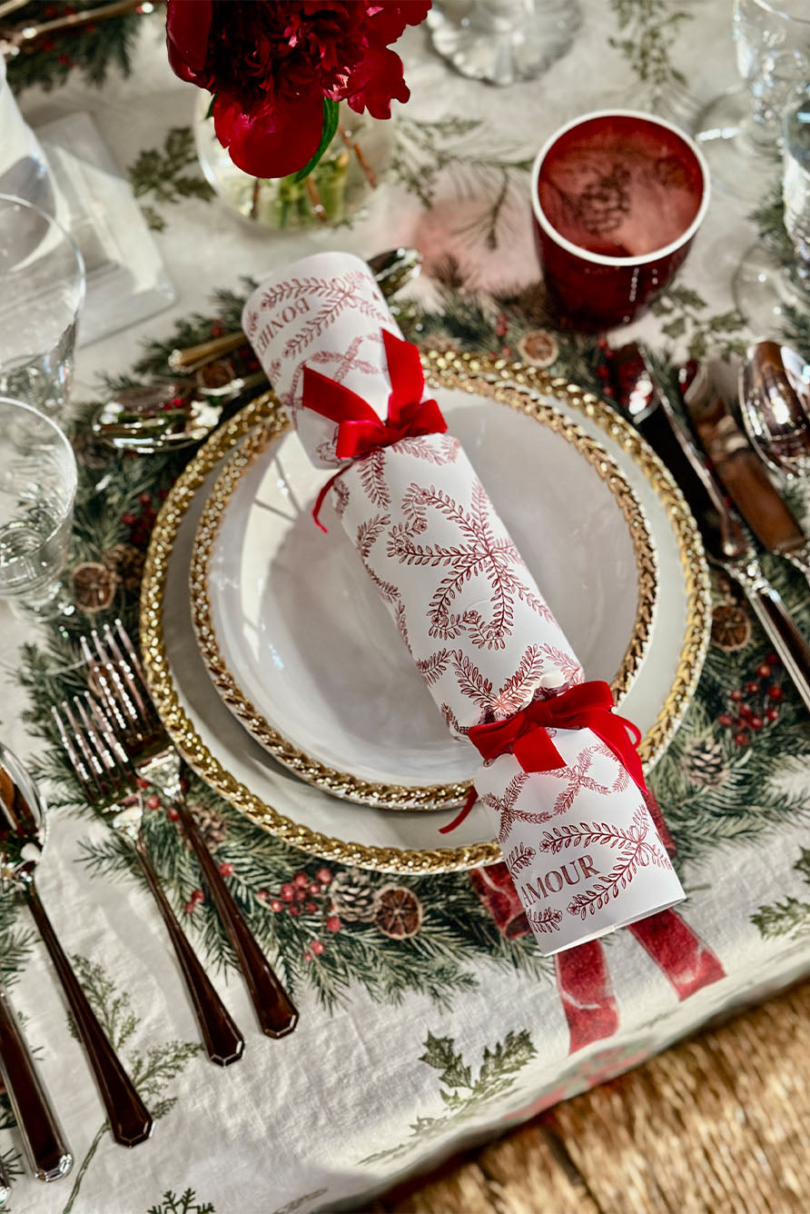 'Garland' Linen Tablecloth