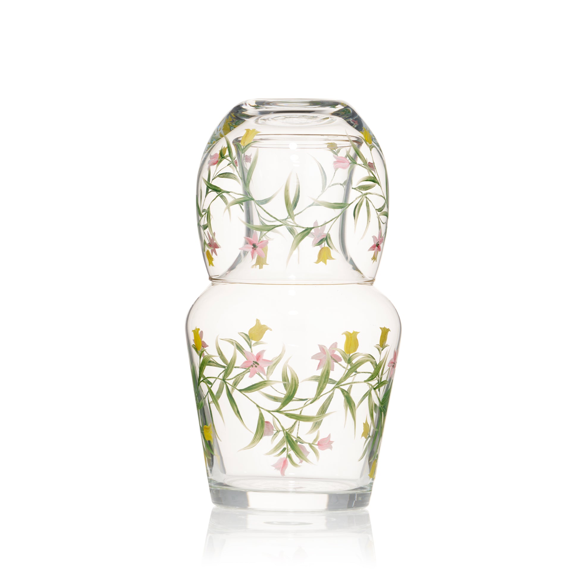 'Gladioli' Bedside Carafe & Tumbler Set