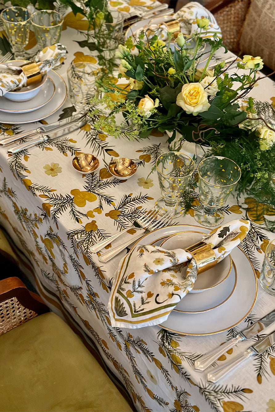 S&B x Gleneagles Linen Napkin, 50x50cm