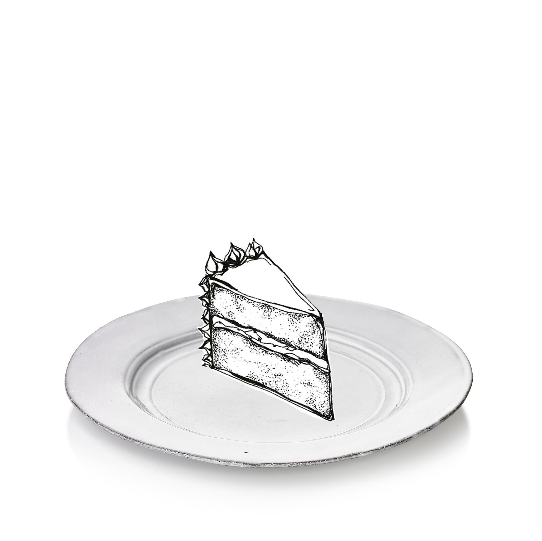 Grand Chalet Dinner Plate by Astier de Villatte, 27cm
