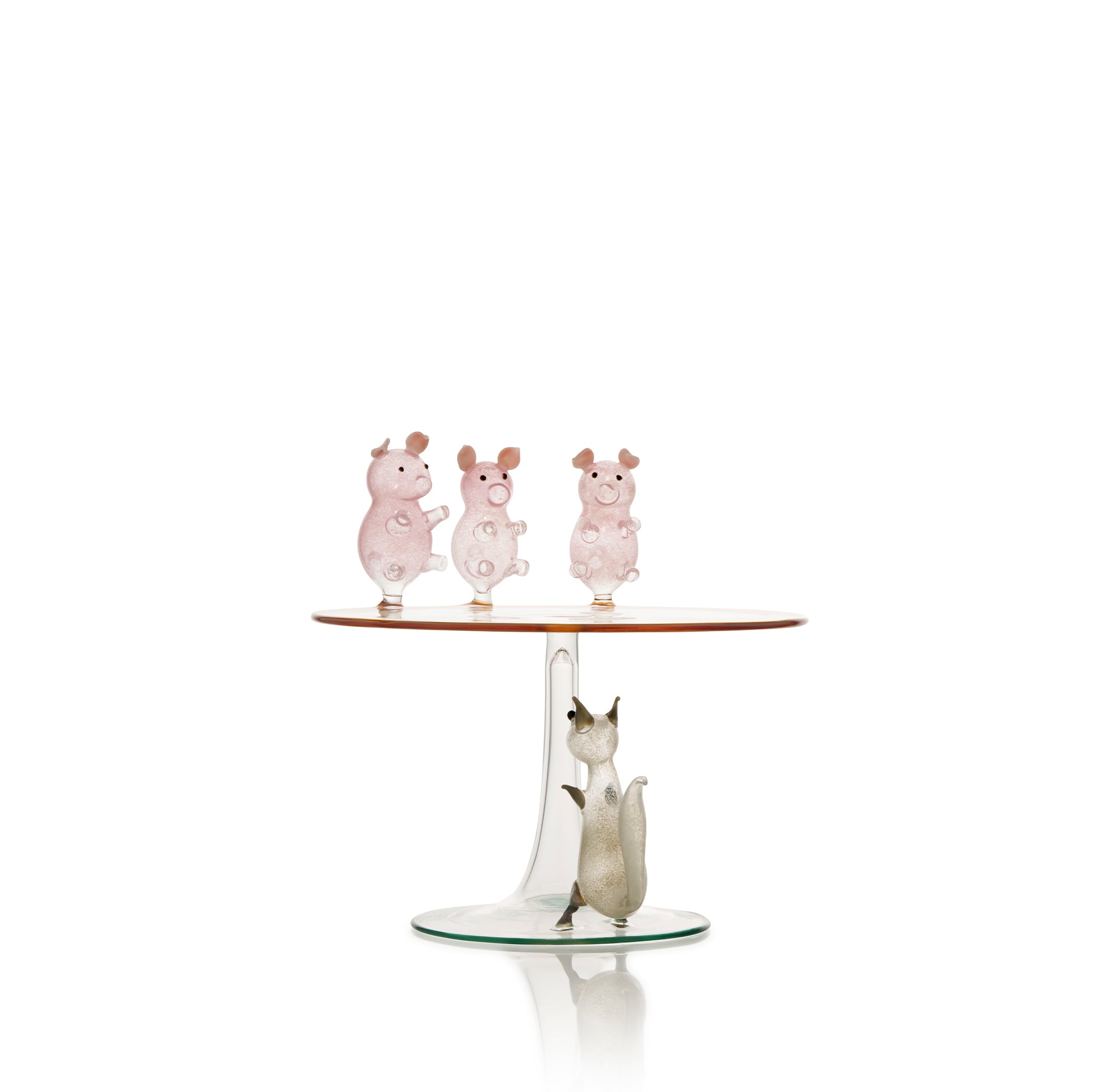 The Three Little Pigs Cake Stand, 33 x 30cm