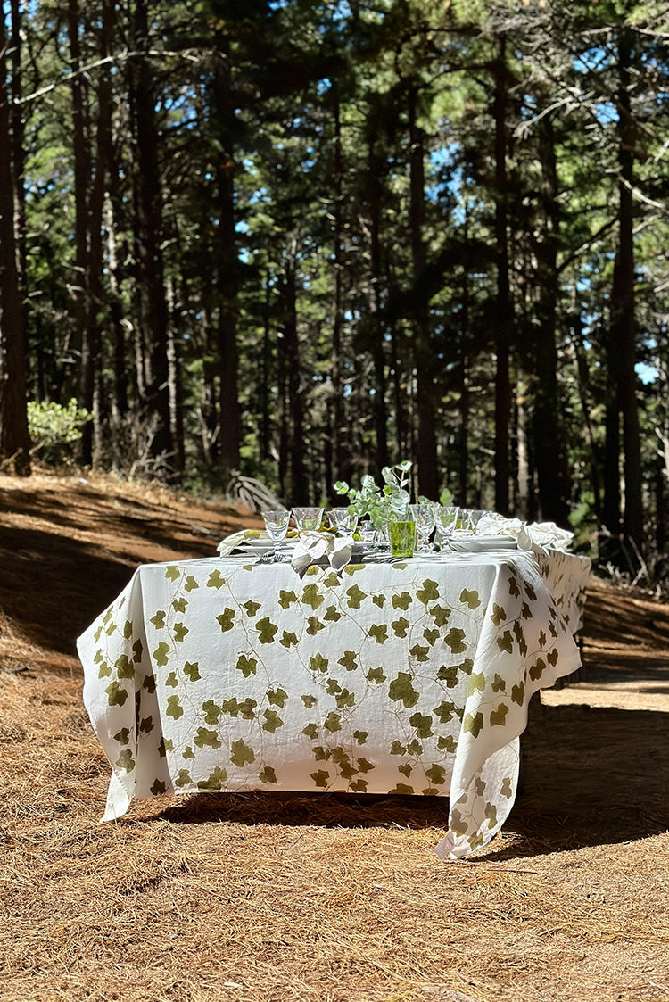 'Ivy' Linen Napkin, 50x50cm
