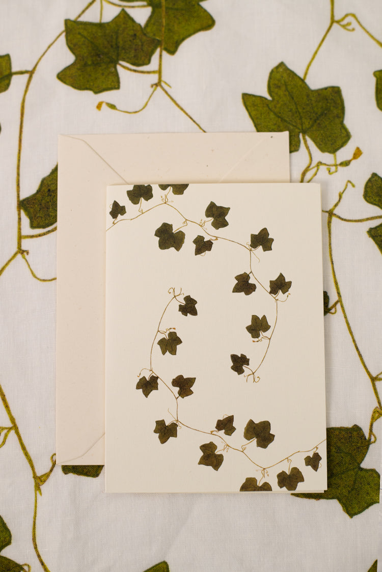 'Ivy' Greeting Card, 15cm x 10cm (A6)