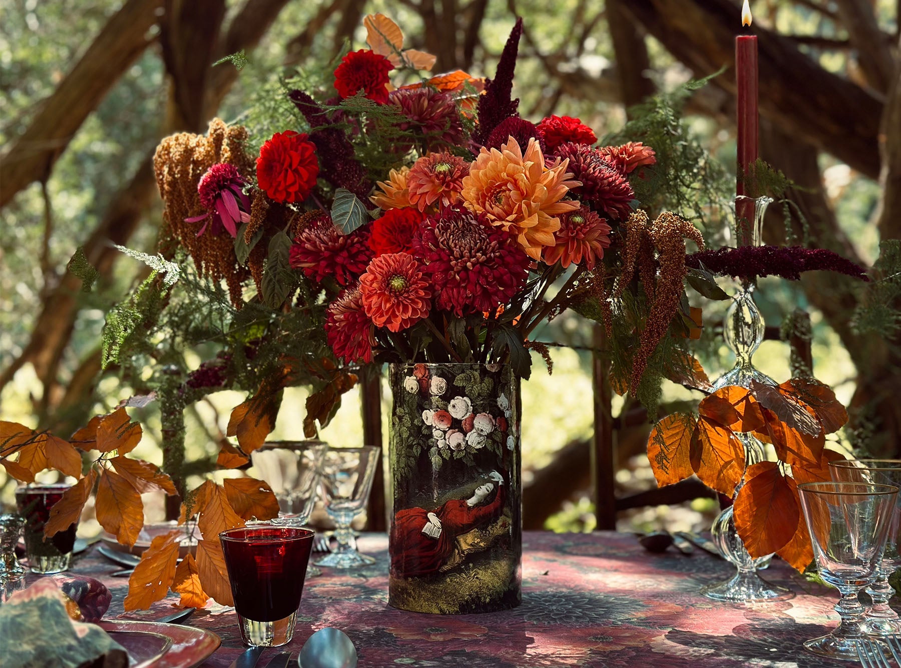 Beauty Tall Vase by Astier de Villatte, 24cm