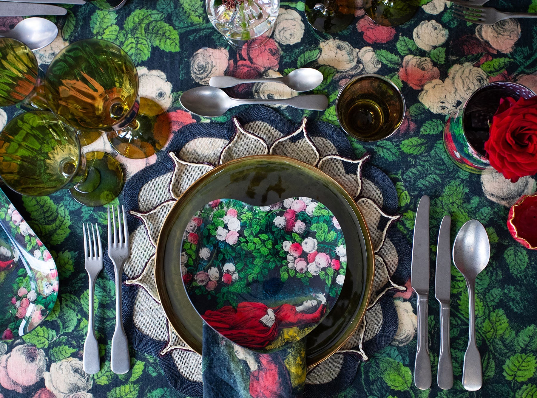 Beauty Tall Vase by Astier de Villatte, 24cm