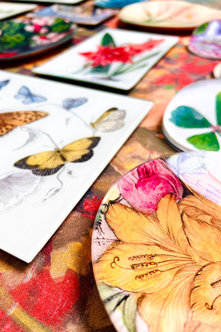 John Derian 'Eye (Right)' Round Plate, 13cm