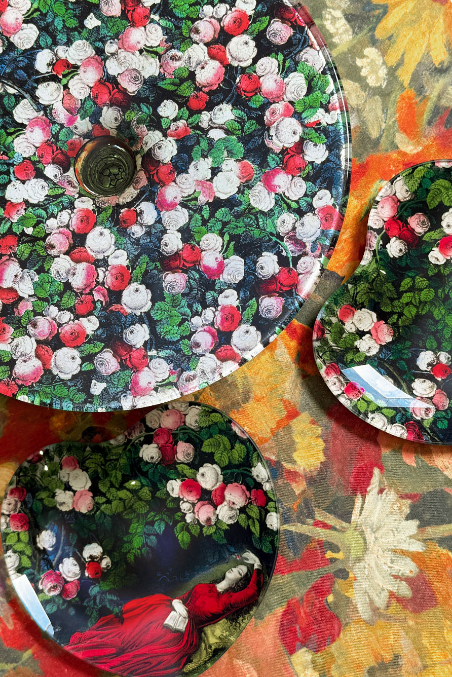 John Derian 'Rose Garland' Stacking Cake Stand, 30cm