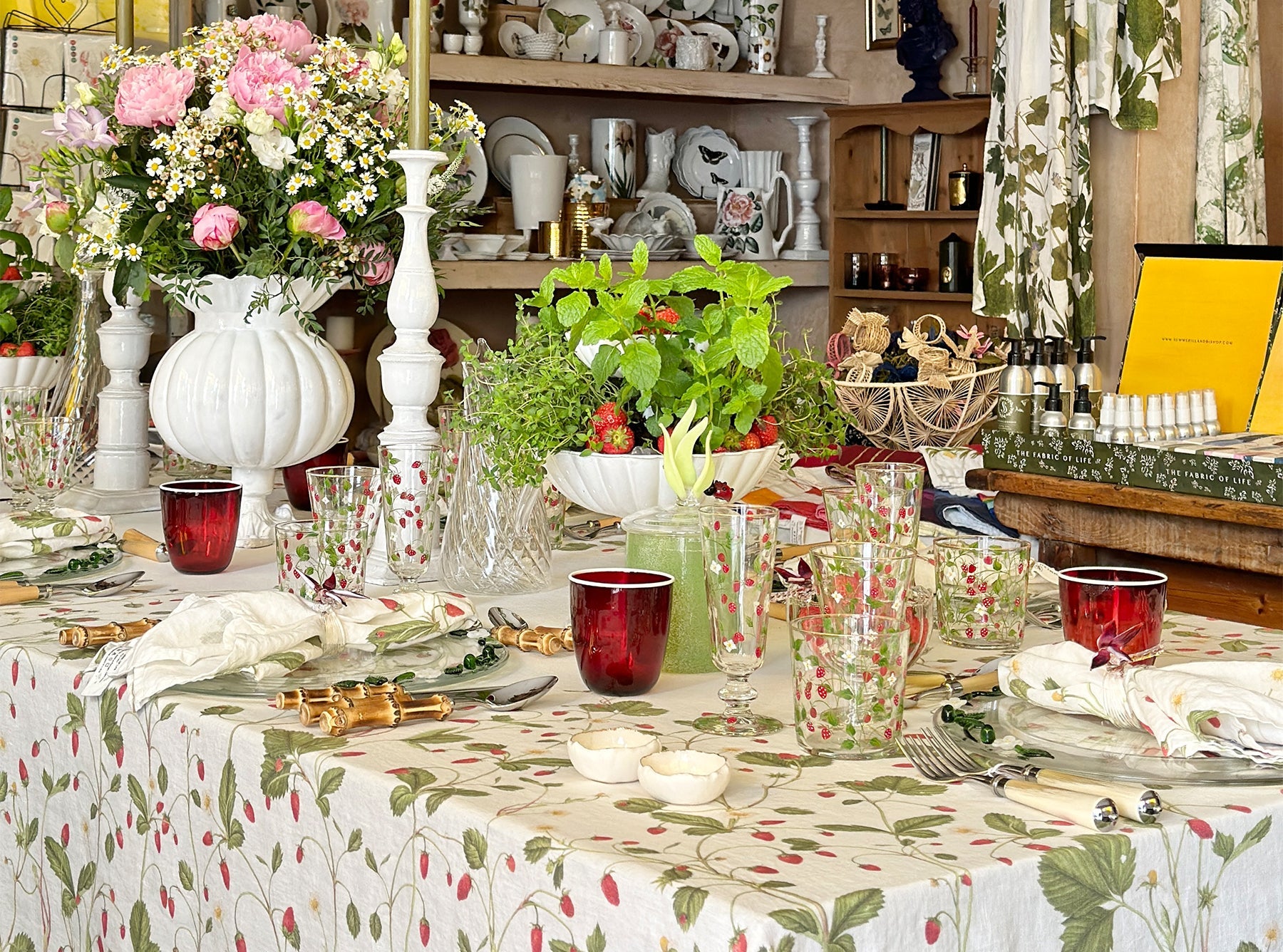 Ceramic Serena Carone Cat Flower Holder by Astier de Villatte, 32cm