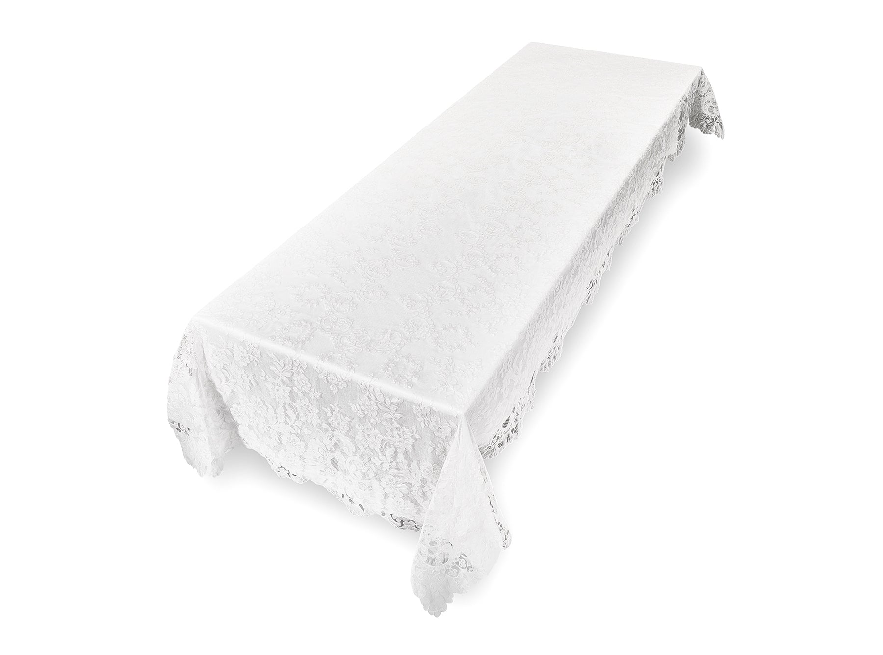 Lyon Lace Tablecloth in Ivory