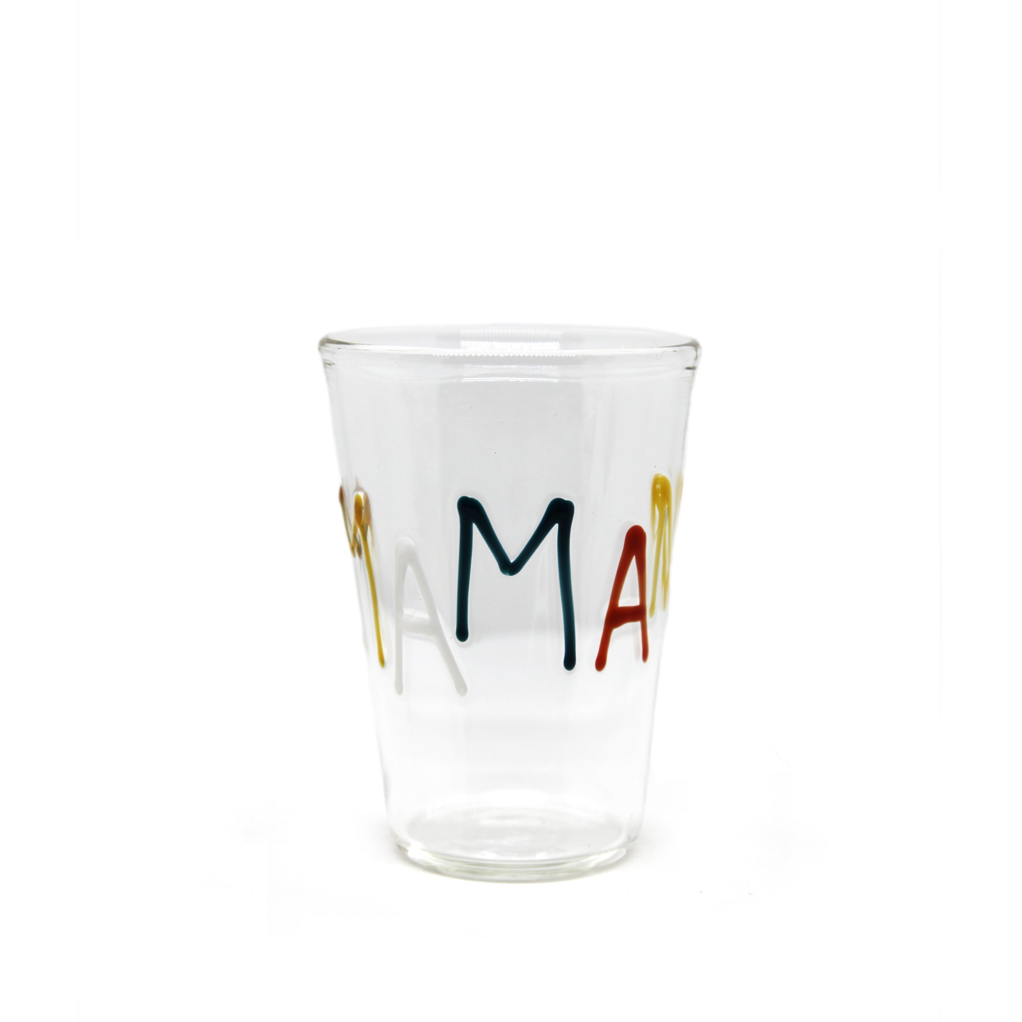 Handblown Glass Maman Tumbler