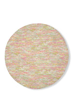 'Marble Fan' Round Occasional Linen Tablecloth, 165cm