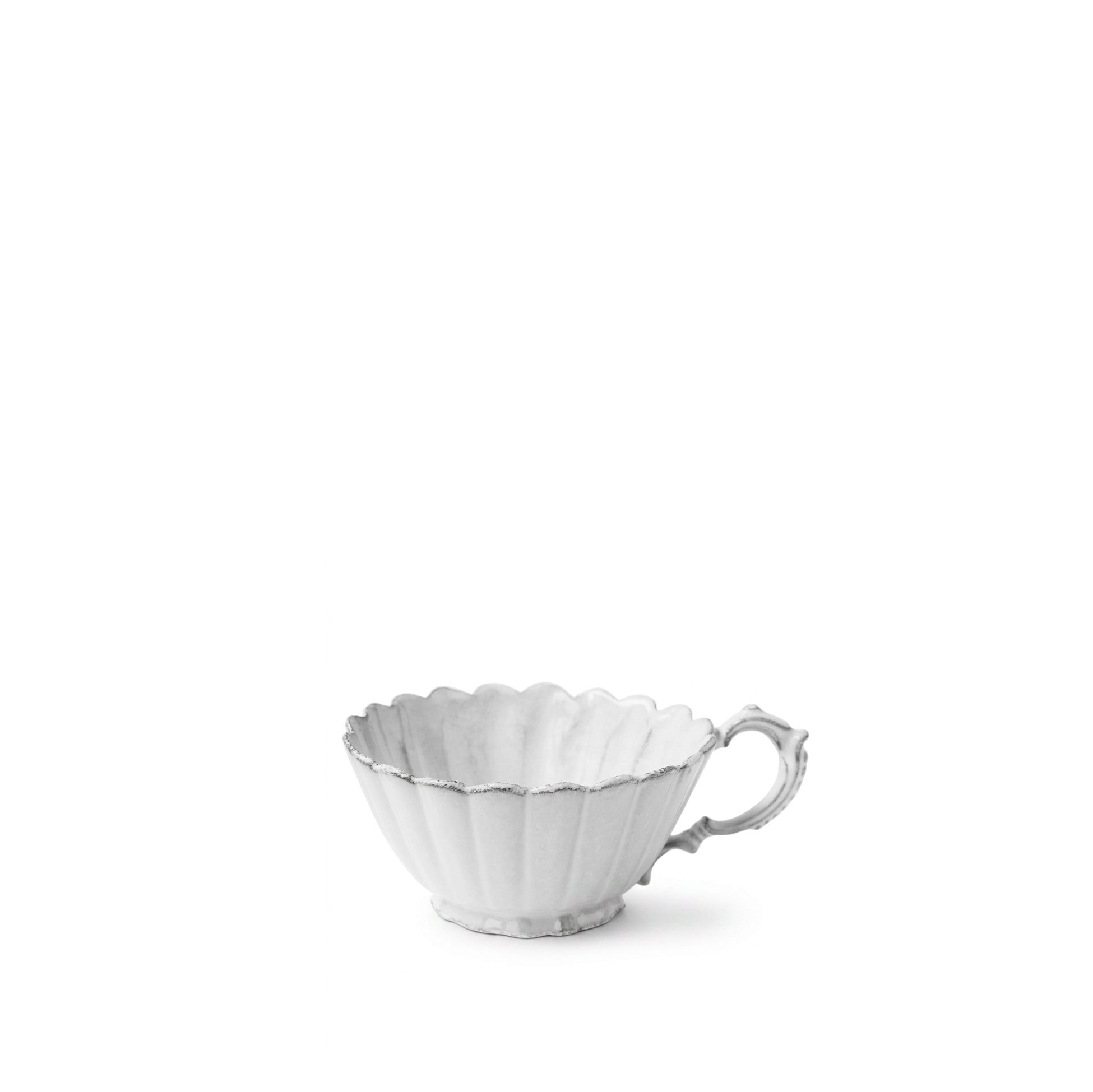 Marguerite Tea Cup by Astier de Villatte, 12 x 9 x 5cm