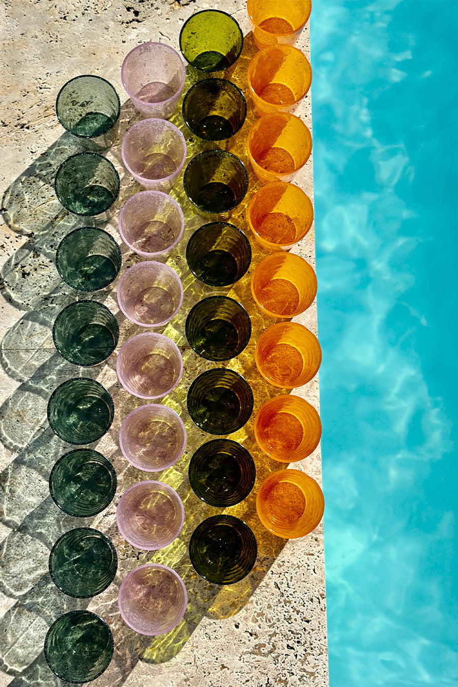 Recycled Plastic Bobby Pitcher in Mustard Yellow