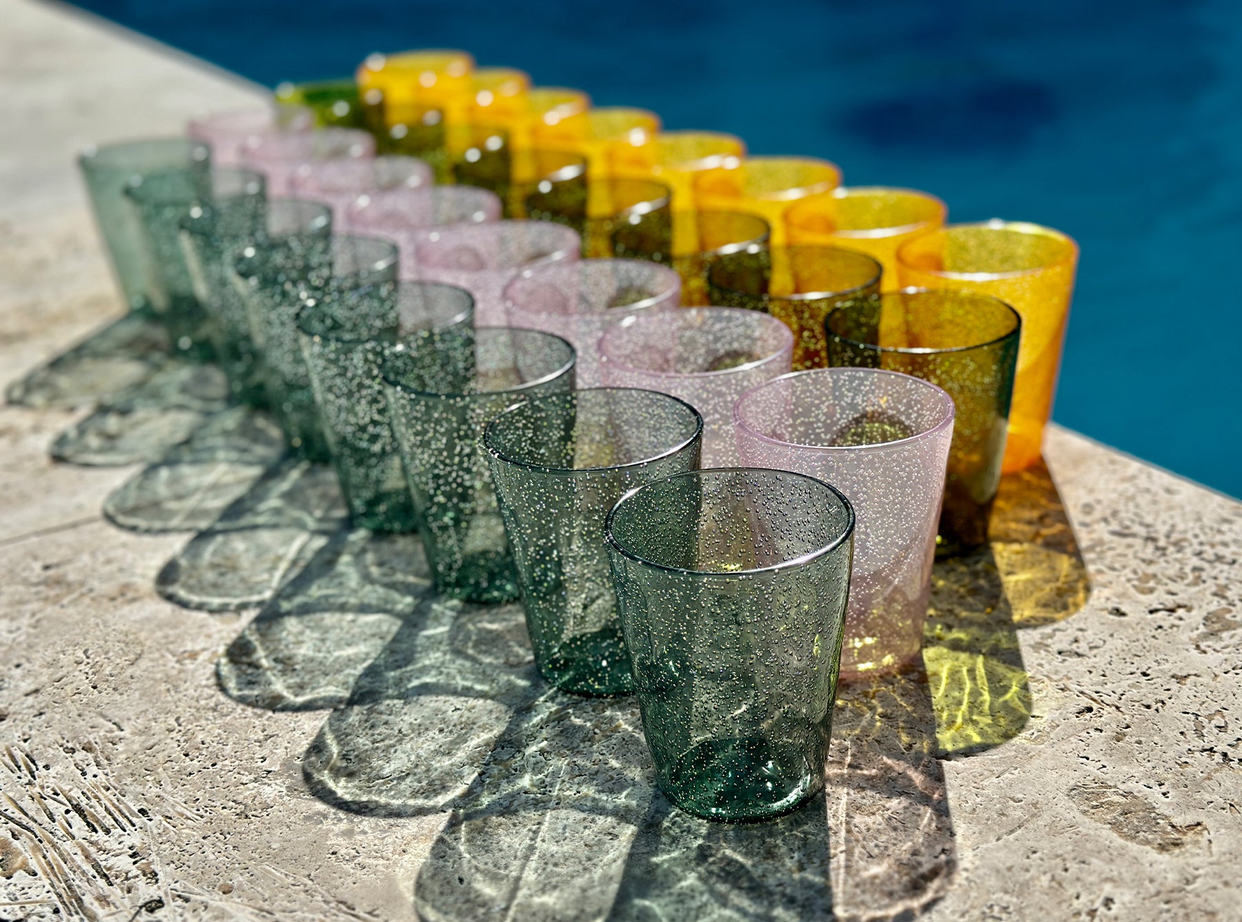 Recycled Plastic Bobby Tumbler in Teal Blue