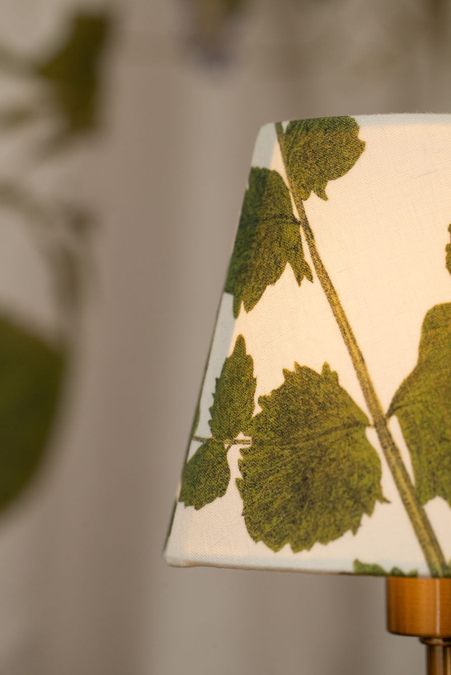 Set of 2 'Mint' French Drum Lampshade, 13cm